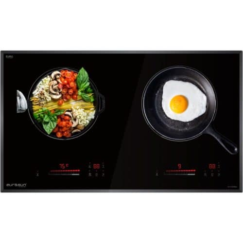 Ảnh thực tế bếp từ 2 vùng nấu Eurosun EU-T508Max