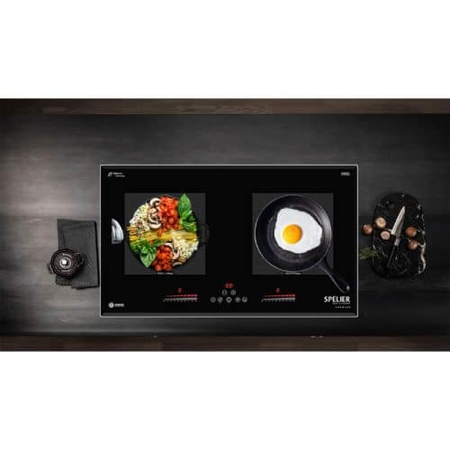 Ảnh thực tế BẾP TỪ ĐÔI SPELIER SPE – IC1088