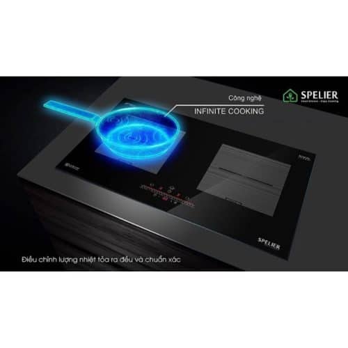 Ảnh thực tế Bếp từ đôi Spelier SPE IC 1189
